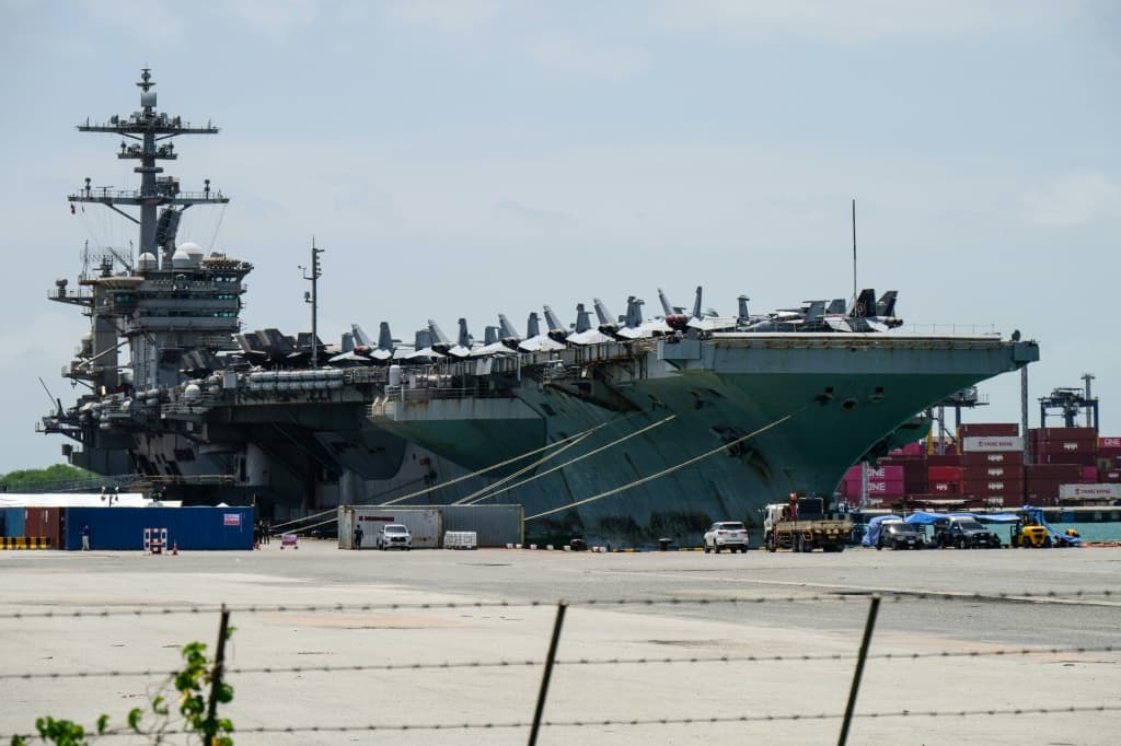 เรือบรรทุกเครื่องบิน USS Abraham Lincoln ออกจากไทยแล้ว หลังแวะพักพัทยา 5 วัน