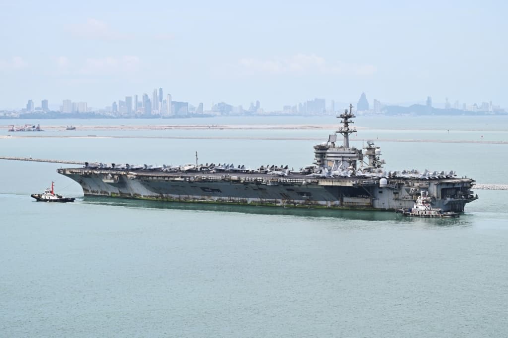 The enlisted Americans were estimated to have spent up to 100 million baht ($3 million) during their visit, Pattaya Mayor Poramase Ngampiches said