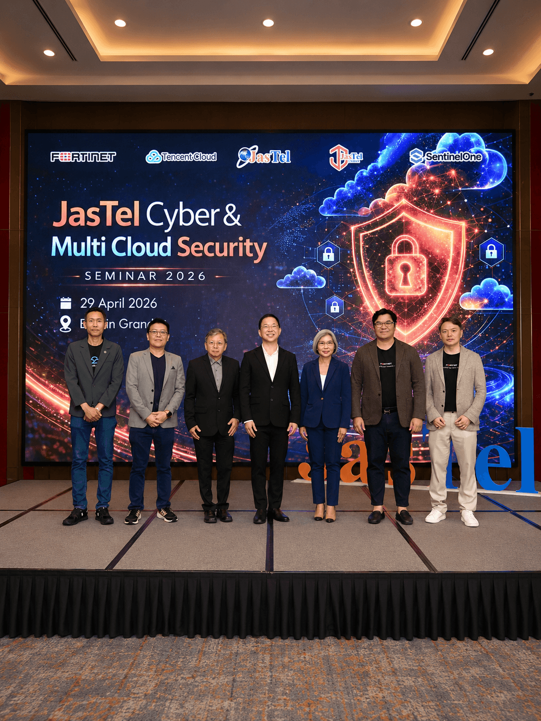 JasTel ผนึกพันธมิตรระดับโลก จัดสัมมนาเสริมแกร่งความปลอดภัยไซเบอร์องค์กรไทย