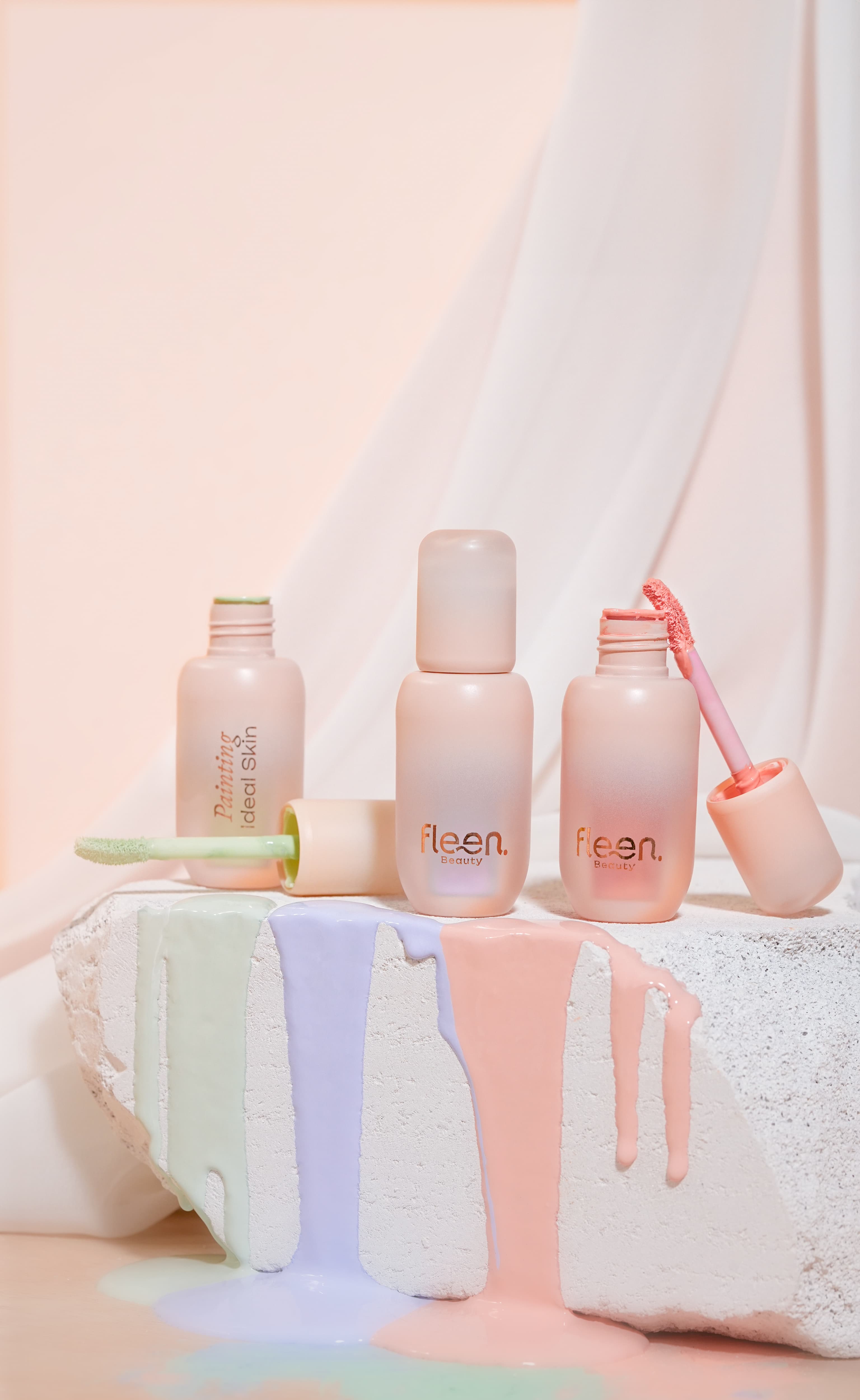 6. Fleen Beauty Skin Caring Corrector สีเขียว สีพีช สีฟ้า.jpg