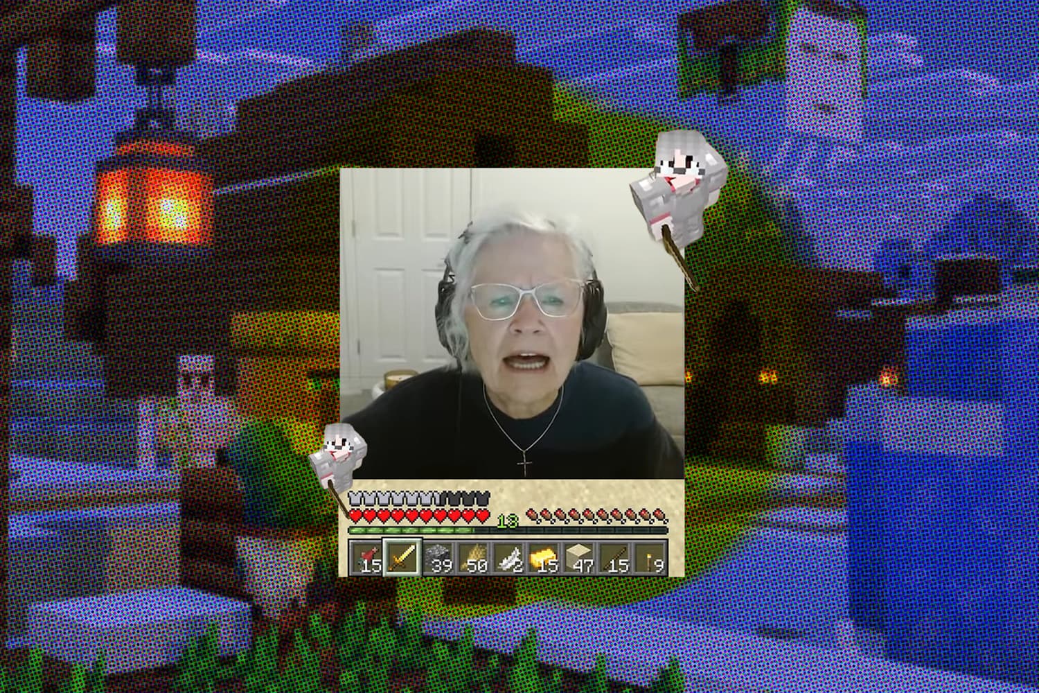 81 ยังแจ๋ว! คุณยายสตรีม Minecraft หาค่ารักษามะเร็งให้หลาน