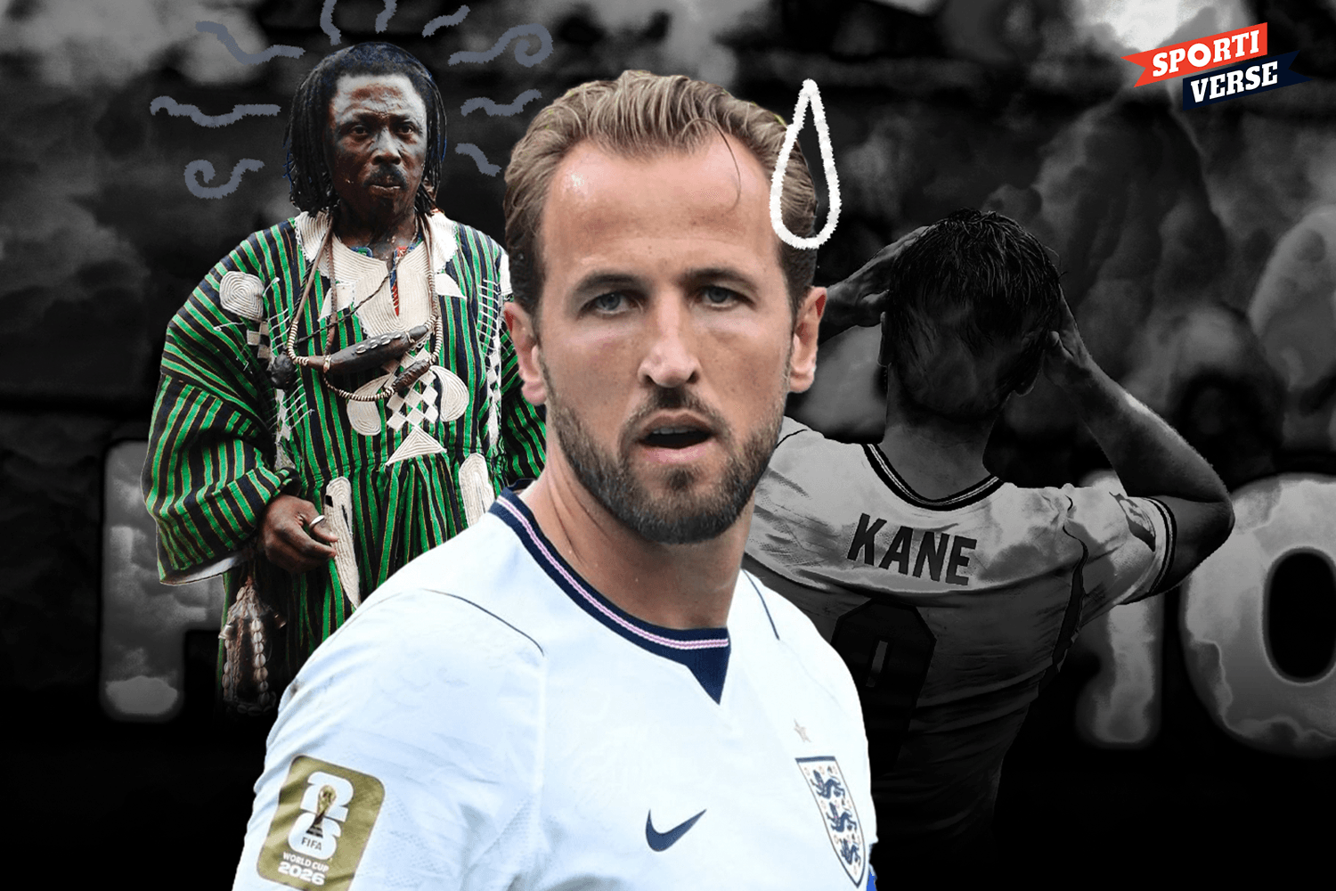 Harry Kane โล่งอก! หมอผีกานาประกาศถอนคำสาปหลังอังกฤษเจ๊าไร้สกอร์