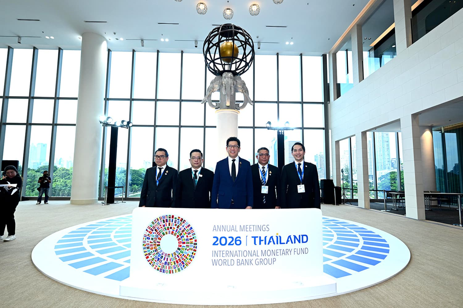 คลังยัน QSNCC พร้อมต้อนรับเวที “โอลิมปิกทางการเงิน 2026" IMF-World Bank Group Annual Meetings ปักหมุดไทยบน Spotlight โลก