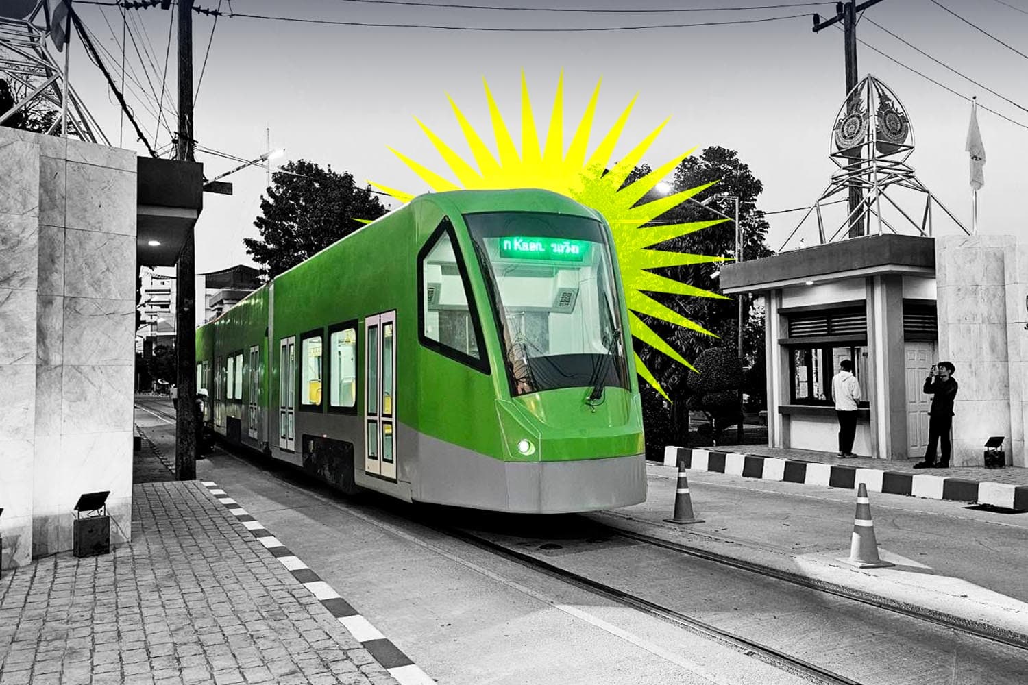 เปิดโปรเจกต์รถไฟฟ้ารางเบาก้าวใหม่ ดัน ‘ขอนแก่น’ ขึ้นเป็นฮับ ระบบรางแบบครบวงจร