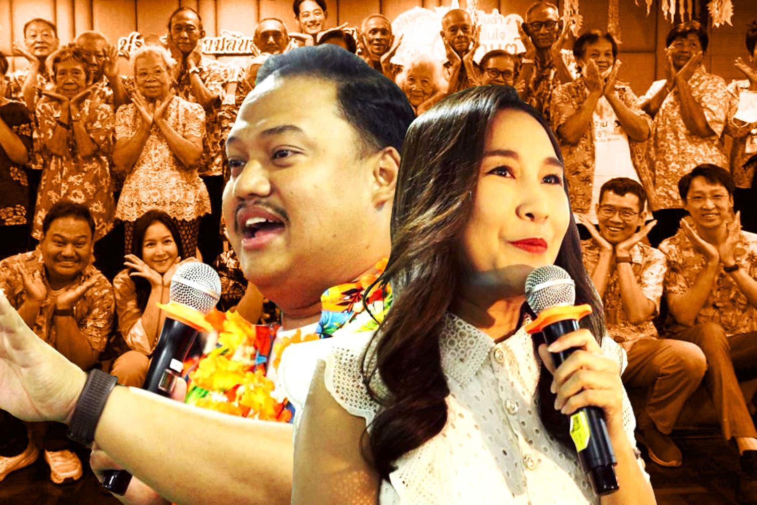 ปชน. รดน้ำดำหัวผู้สูงอายุ ดัน ปลดล็อกอำนาจ กทม. แก้ปัญหาบ้านพักคนชรา