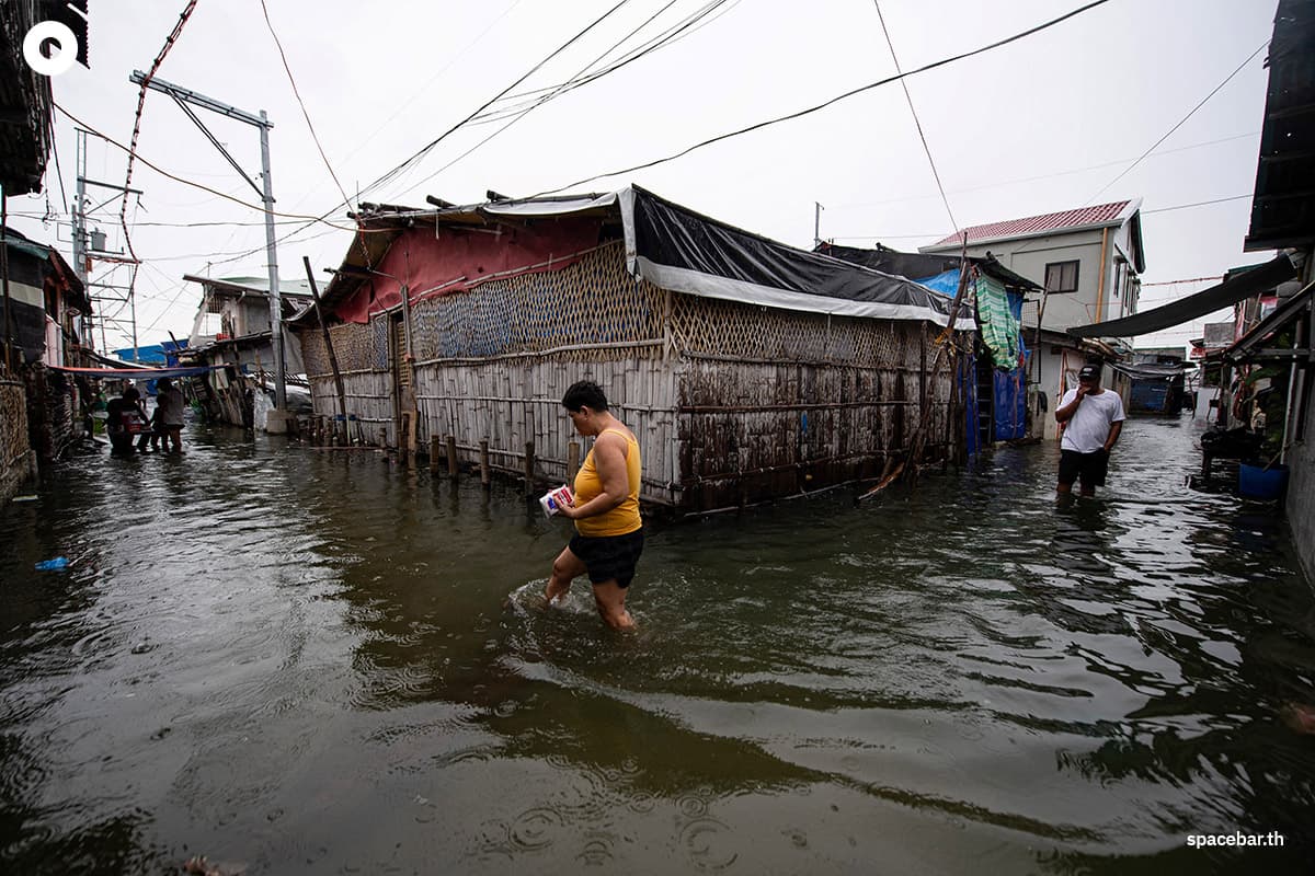 ระดับน้ำทะเลทั่วประเทศฟิลิปปินส์กำลังเพิ่มสูงขึ้นเร็วกว่าค่าเฉลี่ยทั่วโลกถึง 3 เท่า / AFP