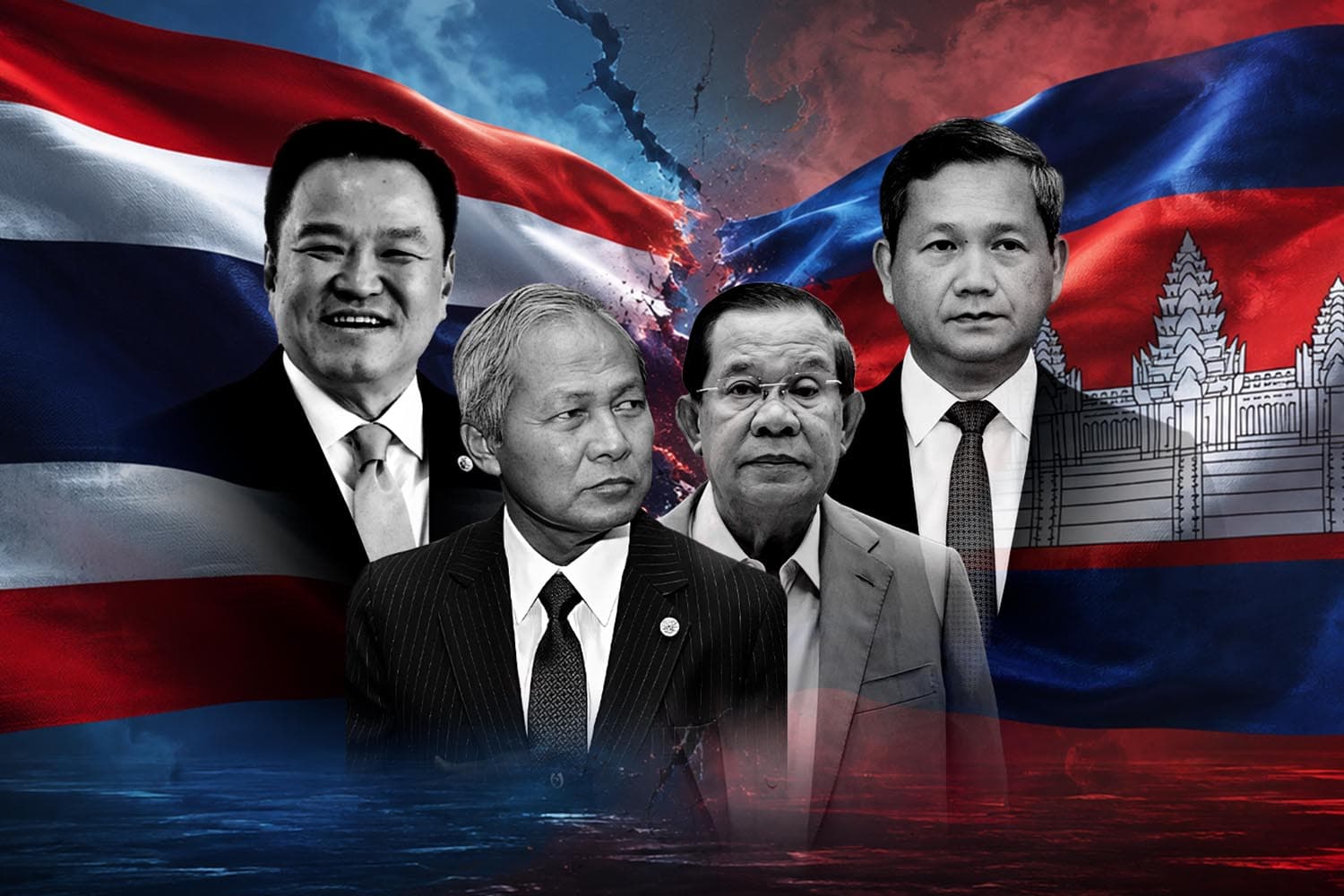 ย้อน 41 ปี 16 นายกฯ ไทย สัมพันธ์ 'ไทย-กัมพูชา' หนีไม่พ้น 'ตระกูลฮุน'