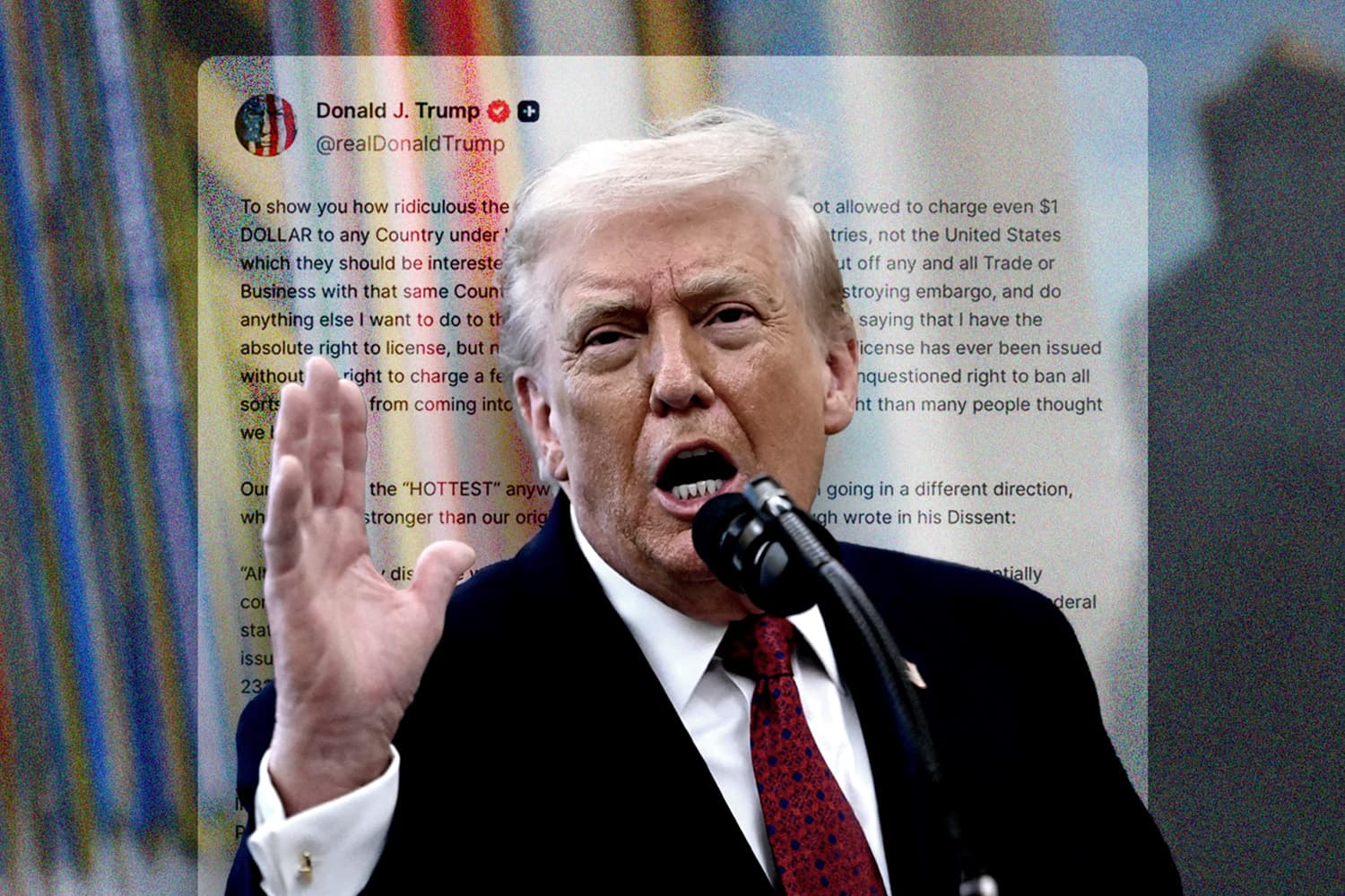 ทรัมป์ ประกาศภาษีนำเข้าใหม่ 10% หลังพ่ายคดีศาลสูงสุด