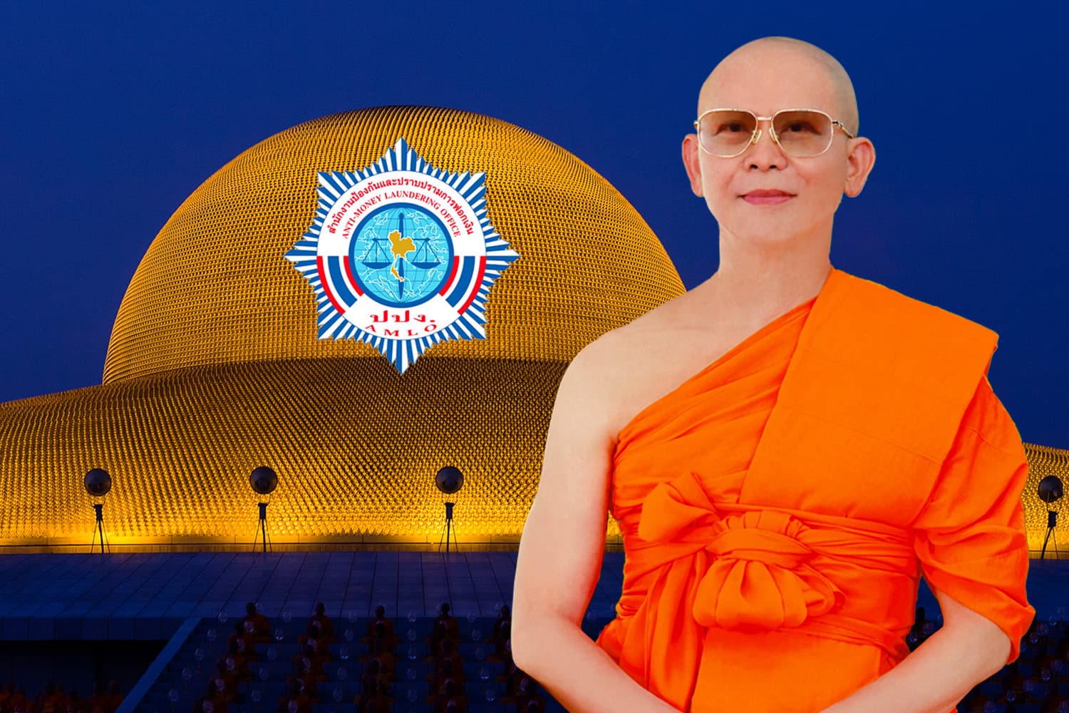 คดีแพ่งสิ้นสุด! ยึดทรัพย์ ‘ธัมมชโย’ 1,400 ล้าน เฉลี่ยคืนผู้เสียหาย