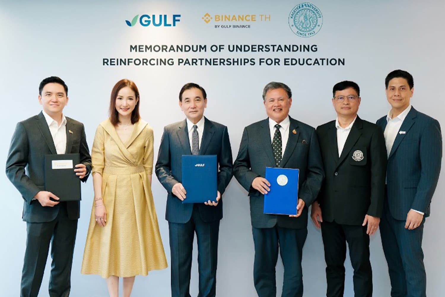 BINANCE TH จับมือ GULF และ ม.เกษตรฯ ปั้นคนดิจิทัลรับยุค Web3 ตั้งเป้าผลิตบัณฑิตปีละ 1,000 คน