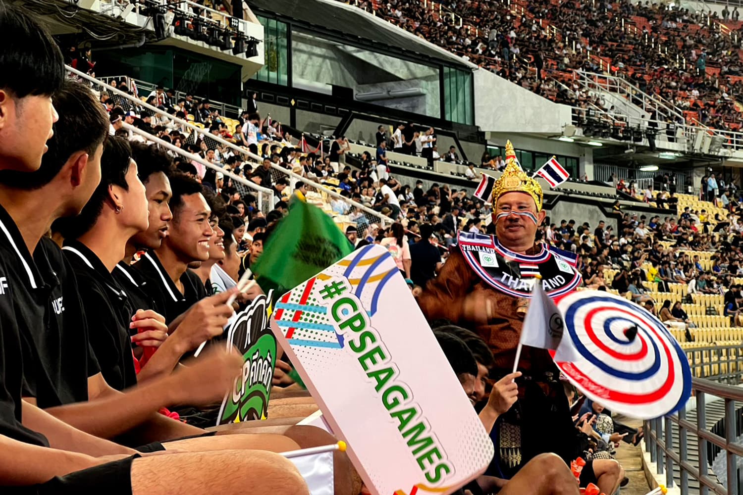 ซีพีรวมพลังเชียร์ไทย BUFC นำทัพเติมไฟซีเกมส์