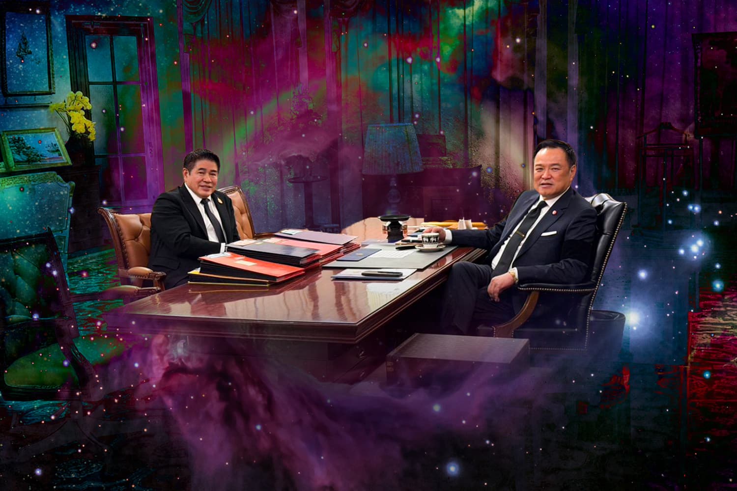 ‘อนุทิน-ธรรมนัส’ ปิดห้องคุยเคลียร์อะไรกัน?!