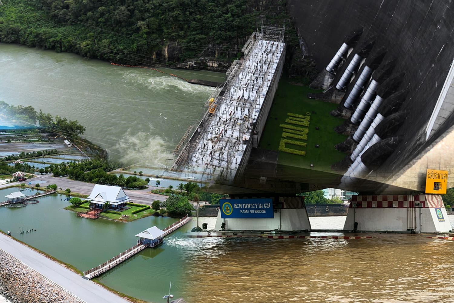 เขื่อนใหญ่ใกล้เต็มเตรียมพร่องน้ำรับ“คัลแมกี”