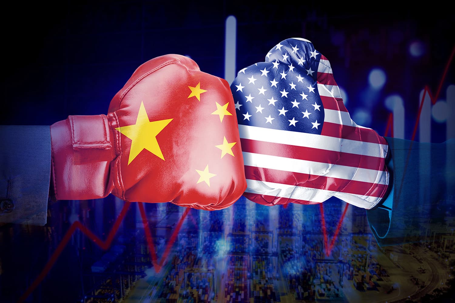 สงครามการค้ารอบใหม่ จีน–สหรัฐฯ ระอุ! จุดชนวนแรงกดดันตลาดโลก นักลงทุนจับตาผลเจรจาปลายเดือนนี้