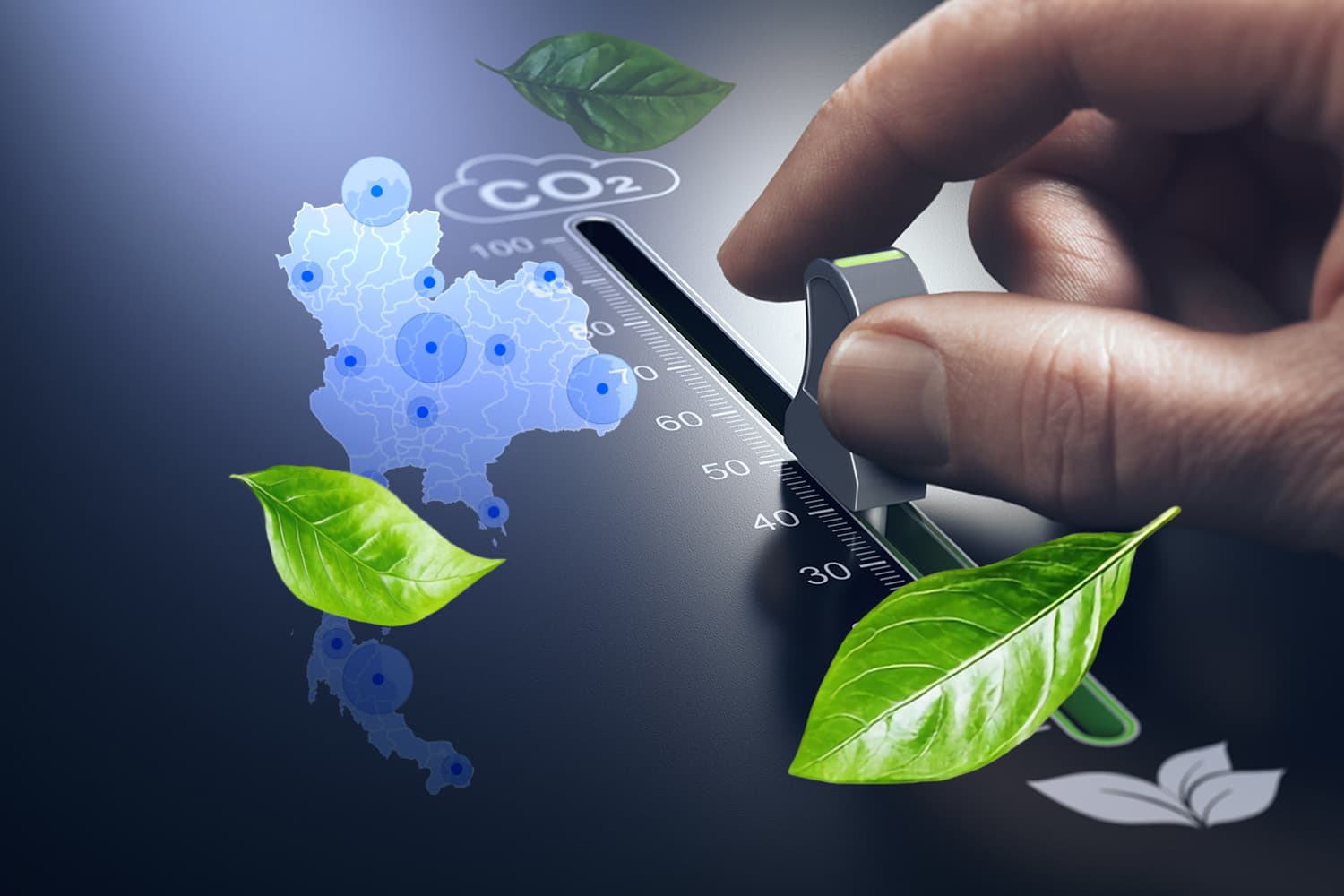 5 จังหวัดปล่อยคาร์บอนสูงสุด-ต่ำสุดของไทย ฉายอนาคตเส้นทาง Net Zero