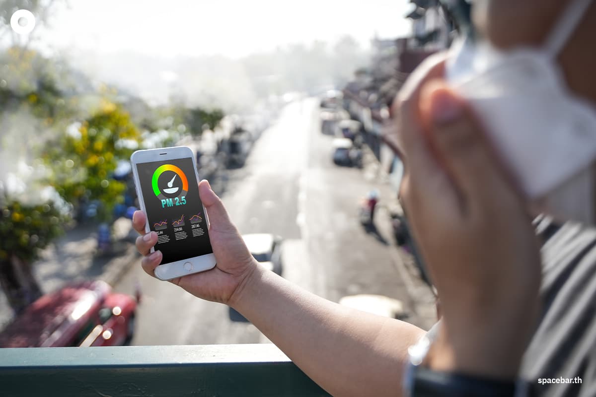 ประเทศไทย ถูกจัดอยู่ในอันดับที่ 48 ของประเทศที่มีคุณภาพอากาศแย่ที่สุด