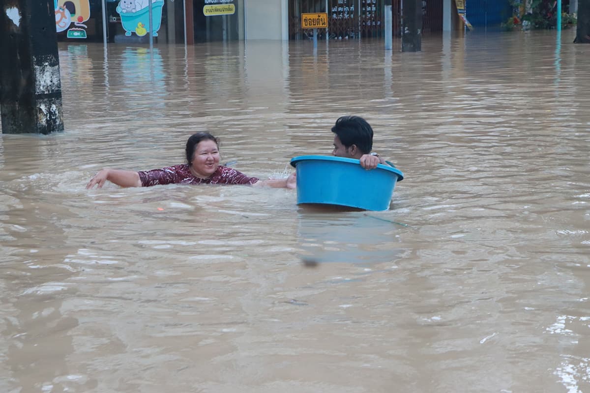 น้ำท่วมใต้ 2568 หนักสุดในรอบ 300 ปี