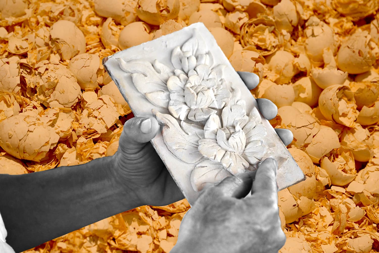 พลิก Food Waste ขนมเมืองเพชรฯ เป็น ‘ปูนปั้นรักษ์โลก’ ต่อยอดหัตถศิลป์ไทยในมิติยั่งยืน