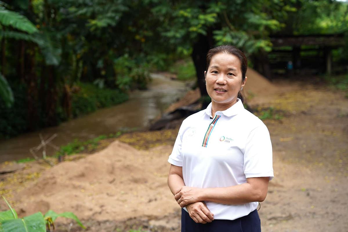 คุณต้องใจ ธนะชานันท์ รองกรรมการผู้อำนวยการใหญ่ ผู้บริหารสูงสุด กลุ่มงานความยั่งยืนและกลยุทธ์ บริษัท ไทยเบฟเวอเรจ จำกัด (มหาชน)