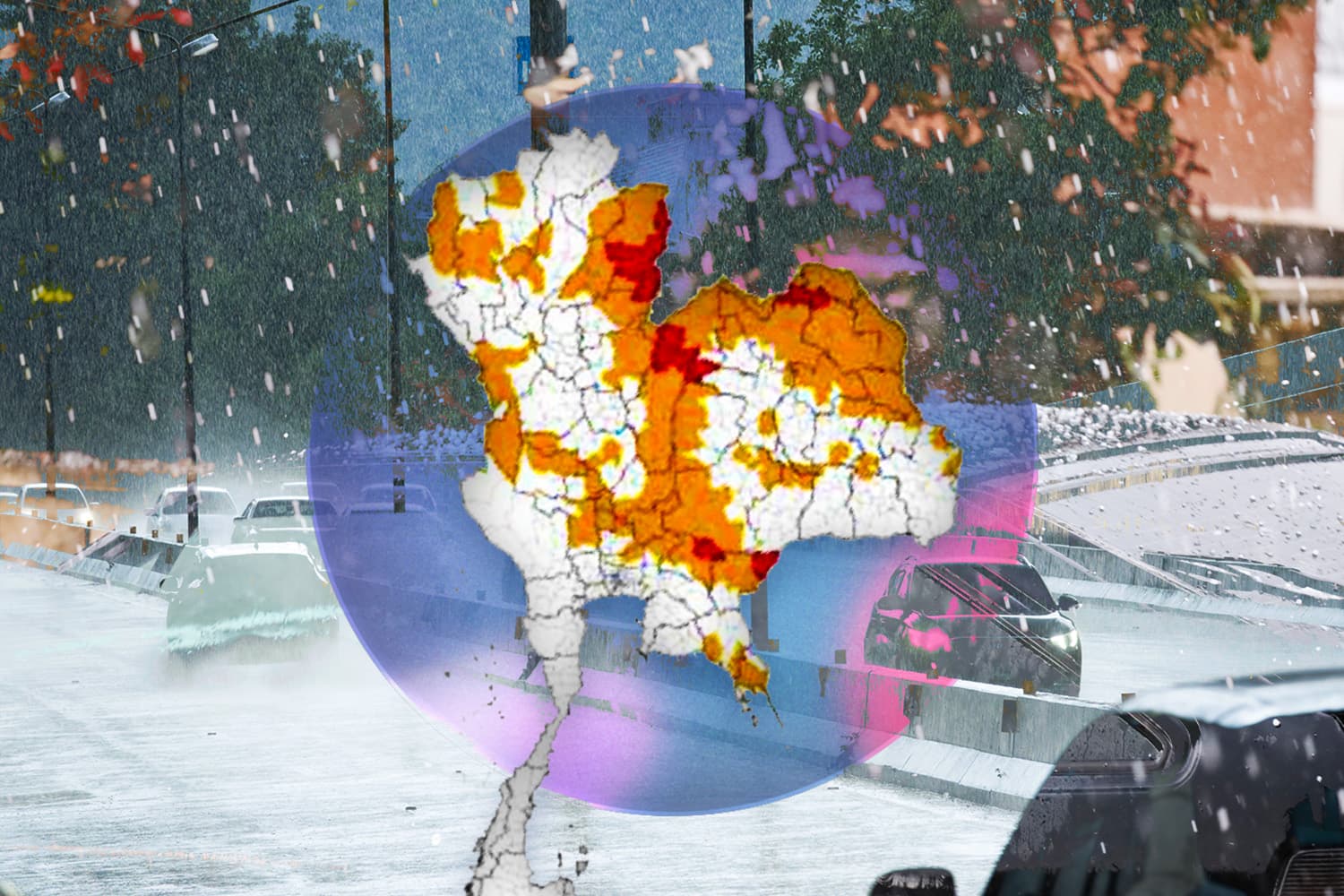 เตือนฉบับ 1 ‘พายุฤดูร้อน’ ระลอกใหม่ 23-25 เม.ย.เข้าซ้ำภาคเหนือ-อีสาน