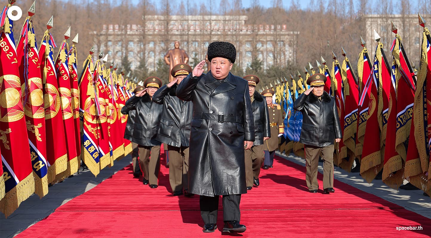 (Photo by STR / KCNA VIA KNS / AFP)
