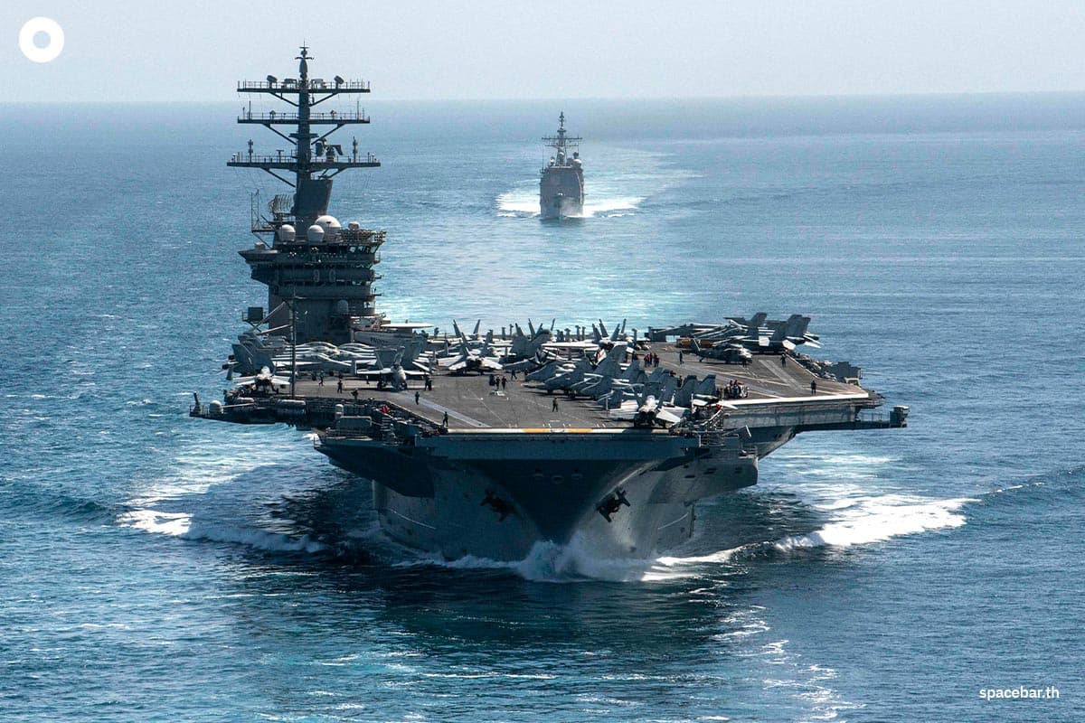 (Photo by ELLIOT SCHAUDT / US NAVY / AFP)