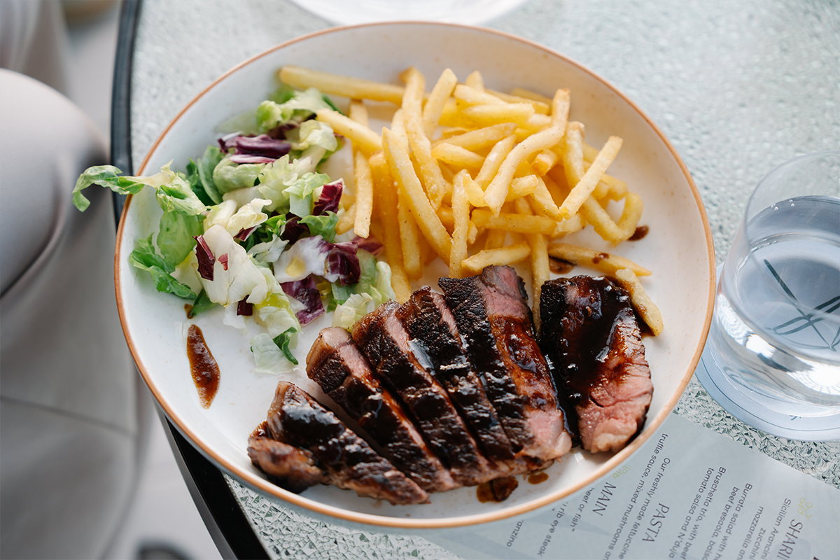 PhotoStory-Grilled Australian Wagyu rib eye steak