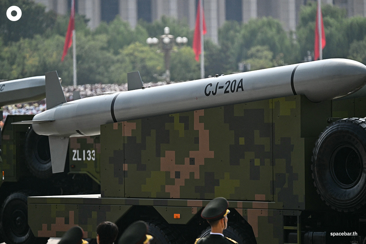 PhotoStory-ขีปนาวุธร่อนพิสัยไกลที่ยิงจากอากาศสู่พื้นดิน CJ-20A 