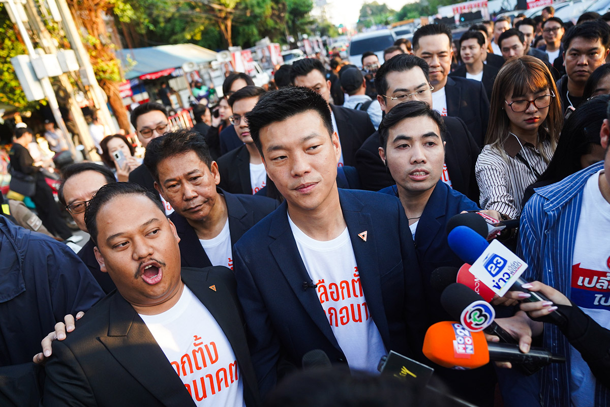 PhotoStory-บรรยากาศการรับสมัคร สส.แบบแบ่งเขต กรุงเทพมหานคร ณ อาคารกีฬาเวสน์ 2 ศูนย์เยาวชนกรุงเทพฯ (ไทย–ญี่ปุ่น) เขตดินแดง (27 ธ.ค.2568)