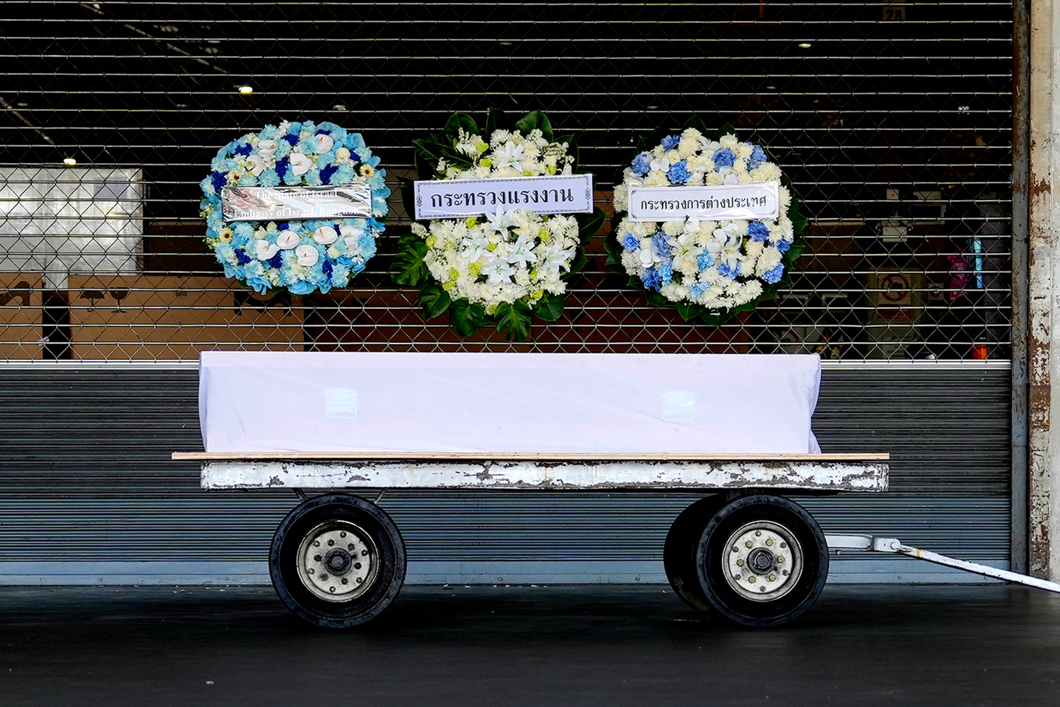 PhotoStory-พิธีรับร่าง–ไว้อาลัย ‘ชัยวัฒน์ แววนิล’ แรงงานไทยเสียชีวิตในอิสราเอล